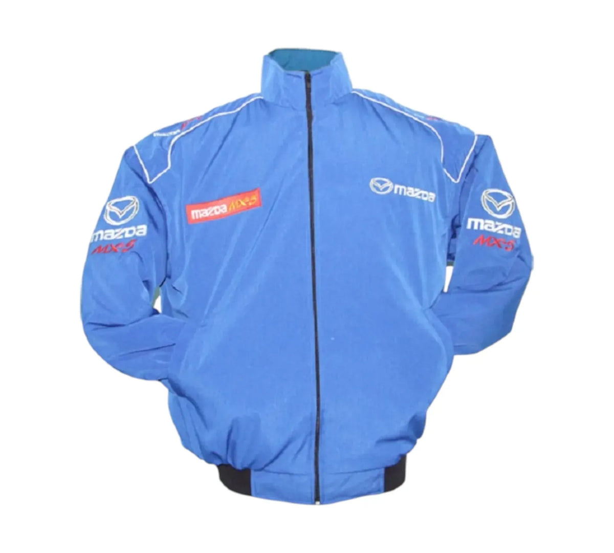 Brex Mazda MX-5 Miata Blue Vintage Racing Performance Jacket - racing jacket, view 1 | Brex International