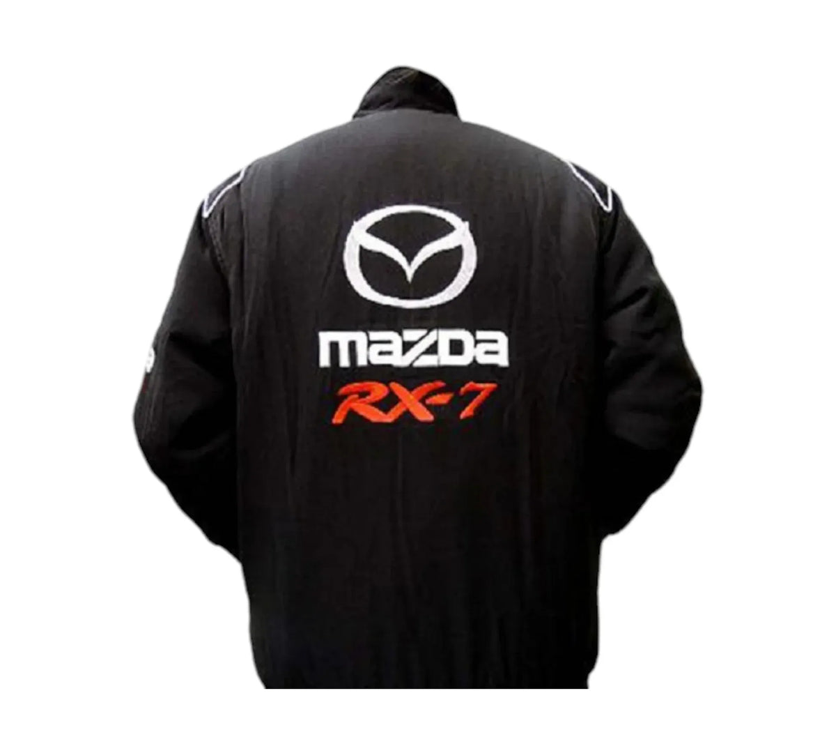 Brex Mazda RX-7 Black Stealth Vintage Racing Performance Jacket - racing jacket, view 2 | Brex International