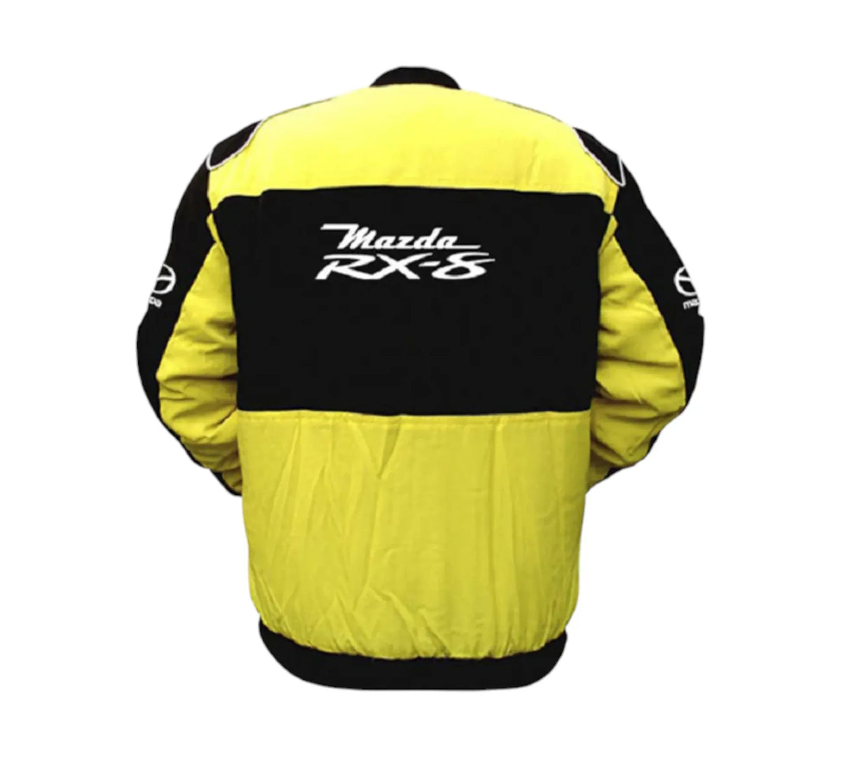Brex Mazda RX-8 Spirit R Yellow Black Vintage Racing Jacket - racing jacket, view 2 | Brex International