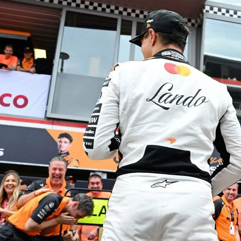 McLaren Formula One Monaco Grand Prix racing suit for collectors and motorsport enthusiasts.
