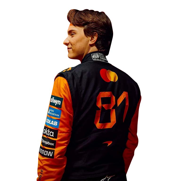 McLaren Formula One racing suit designed for Formula 1 fans and collectors.