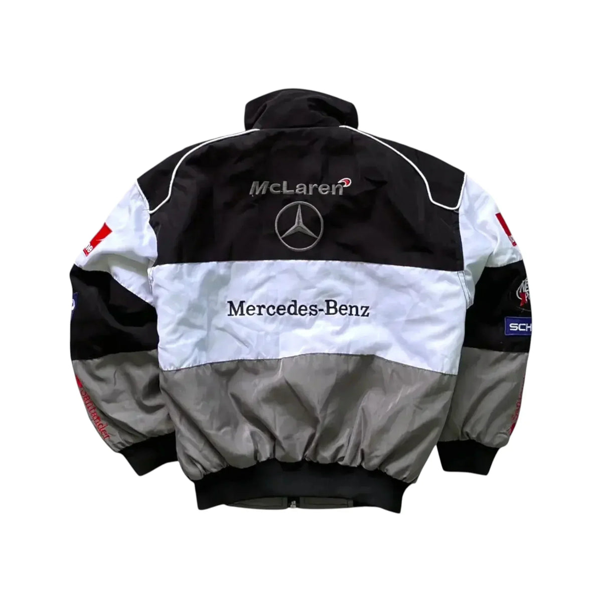 Brex McLaren Mercedes Santander F1 Vintage Racing Jacket - racing jacket, view 2 | Brex International