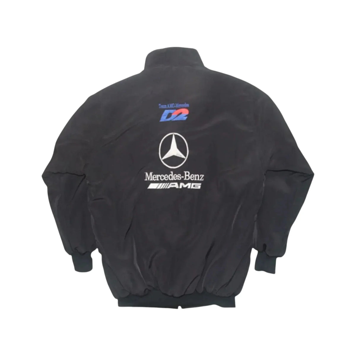 Brex Mercedes AMG F1 Vintage Black Racing Jacket – Heritage Edition - racing jacket, view 2 | Brex International