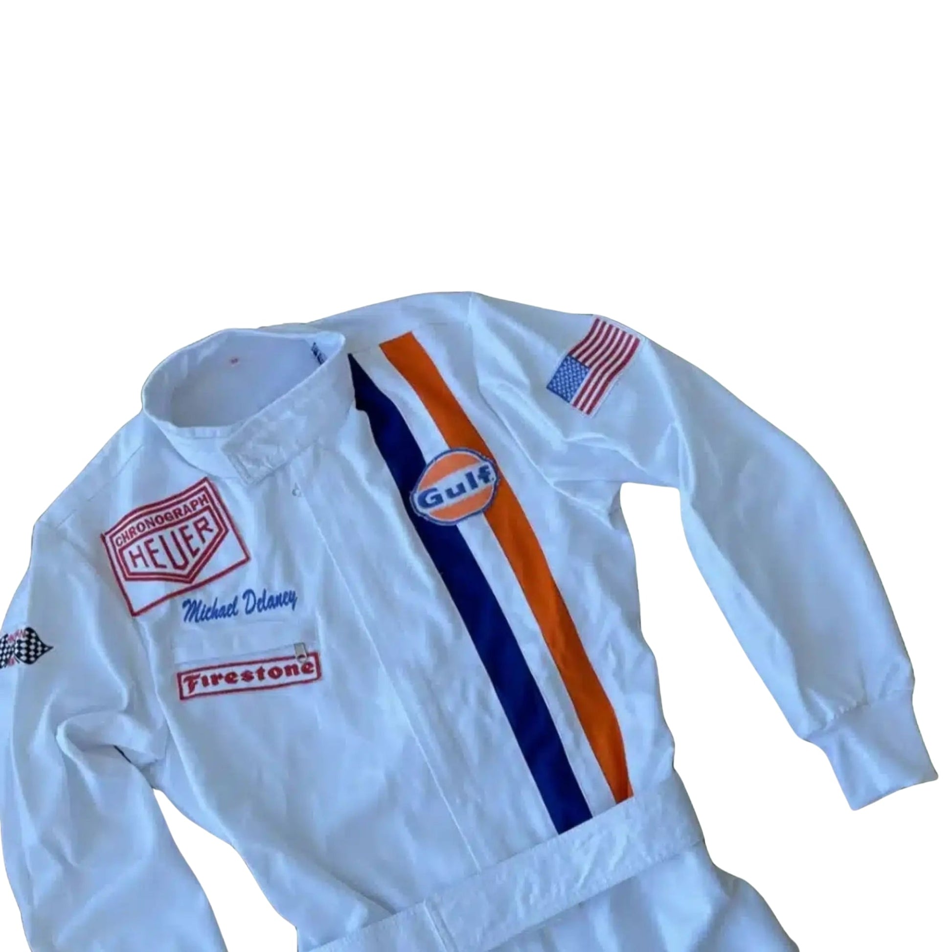 Michael Delaney Steve McQueen Le Mans 1971 F1 Racing Suit | Brex International