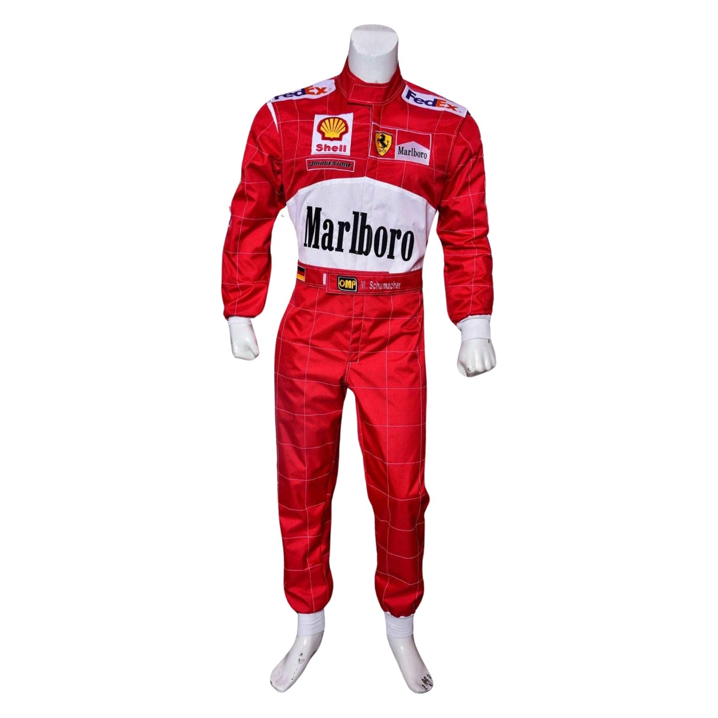 Michael Schumacher 2001 Belgian GP F1 Racing Suit | Brex International