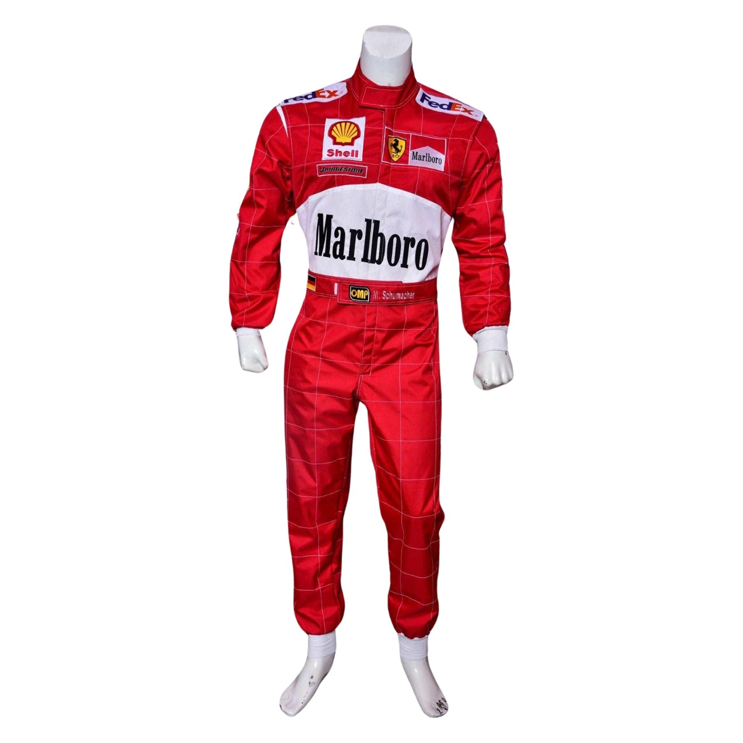 Michael Schumacher 2001 Belgian GP F1 Racing Suit | Brex International