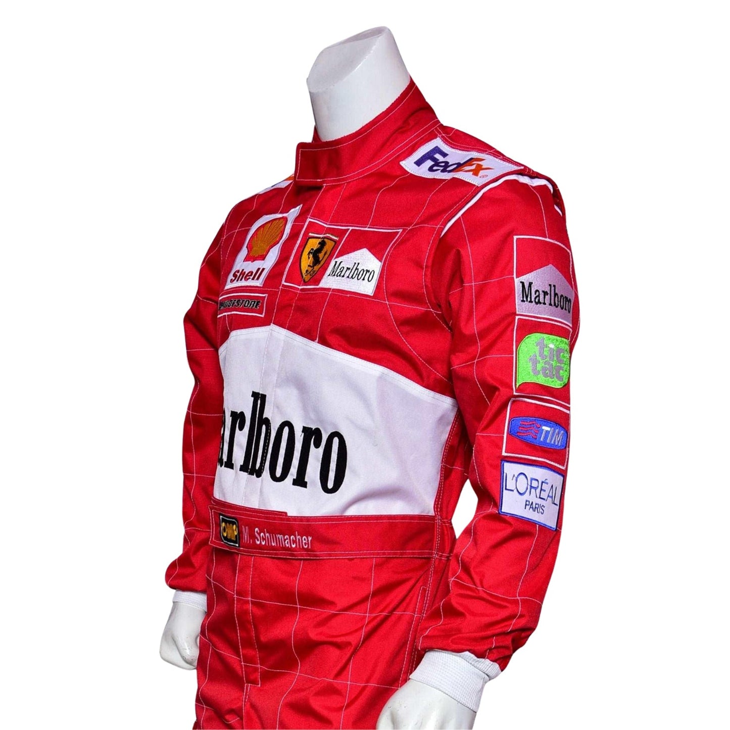Michael Schumacher 2001 Belgian GP F1 Racing Suit | Brex International