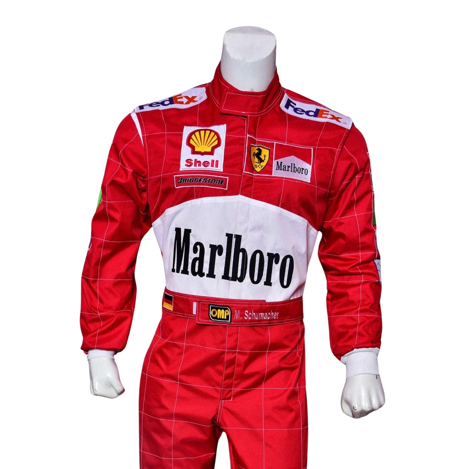 Michael Schumacher 2001 Belgian GP F1 Racing Suit | Brex International