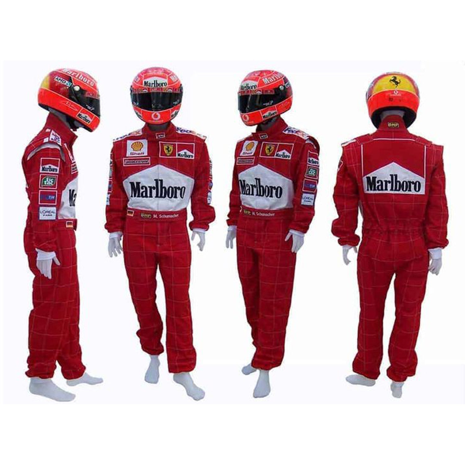 Michael Schumacher 2001 Belgian GP F1 Racing Suit | Brex International