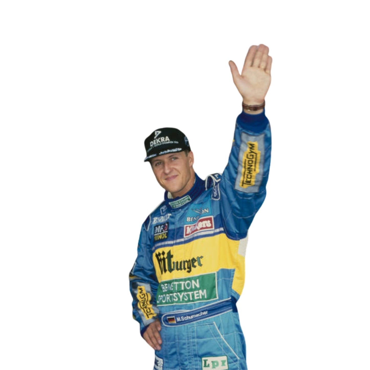 1995 Michael Schumacher BitBurger F1 Racing Suit | Brex International