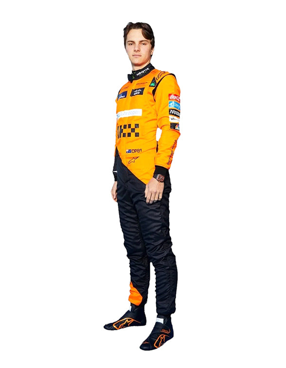 Premium McLaren Oscar Piastri Formula 1 racing suit for collectors and fans.