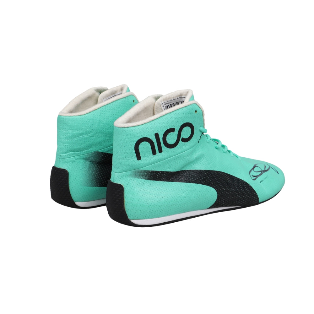 Nico Rosberg Signed 2017 Racing Shoes | Brex International