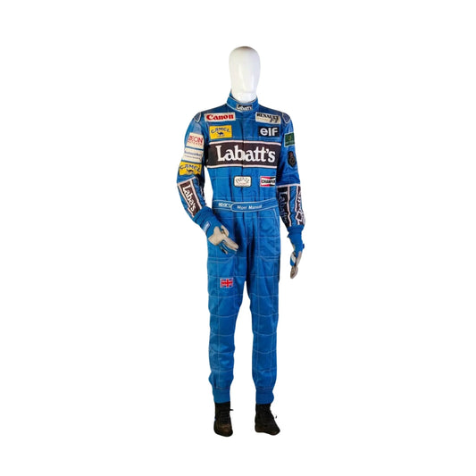 Nigel Mansell 1992 F1 Racing Suit | Brex International