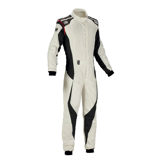 OMP TECNICA EVO Kart Racing Suit - White | Brex International