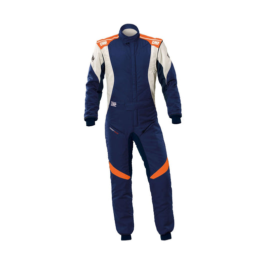 OMP Tecnica Evo Blue Racing Suit | Brex International