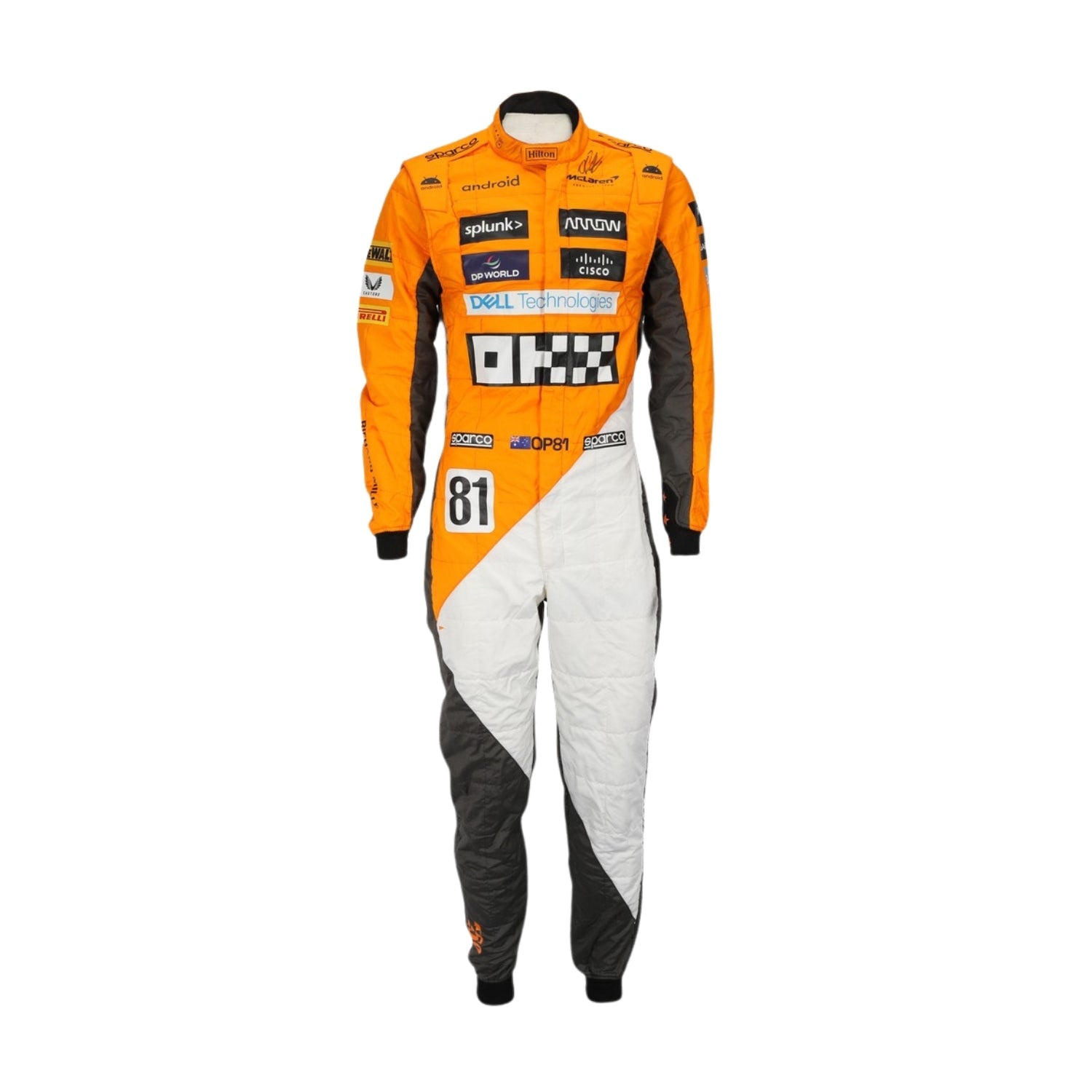 2023 Oscar Piastri 'Triple Crown' Spanish GP F1 Racing Suit | Brex International