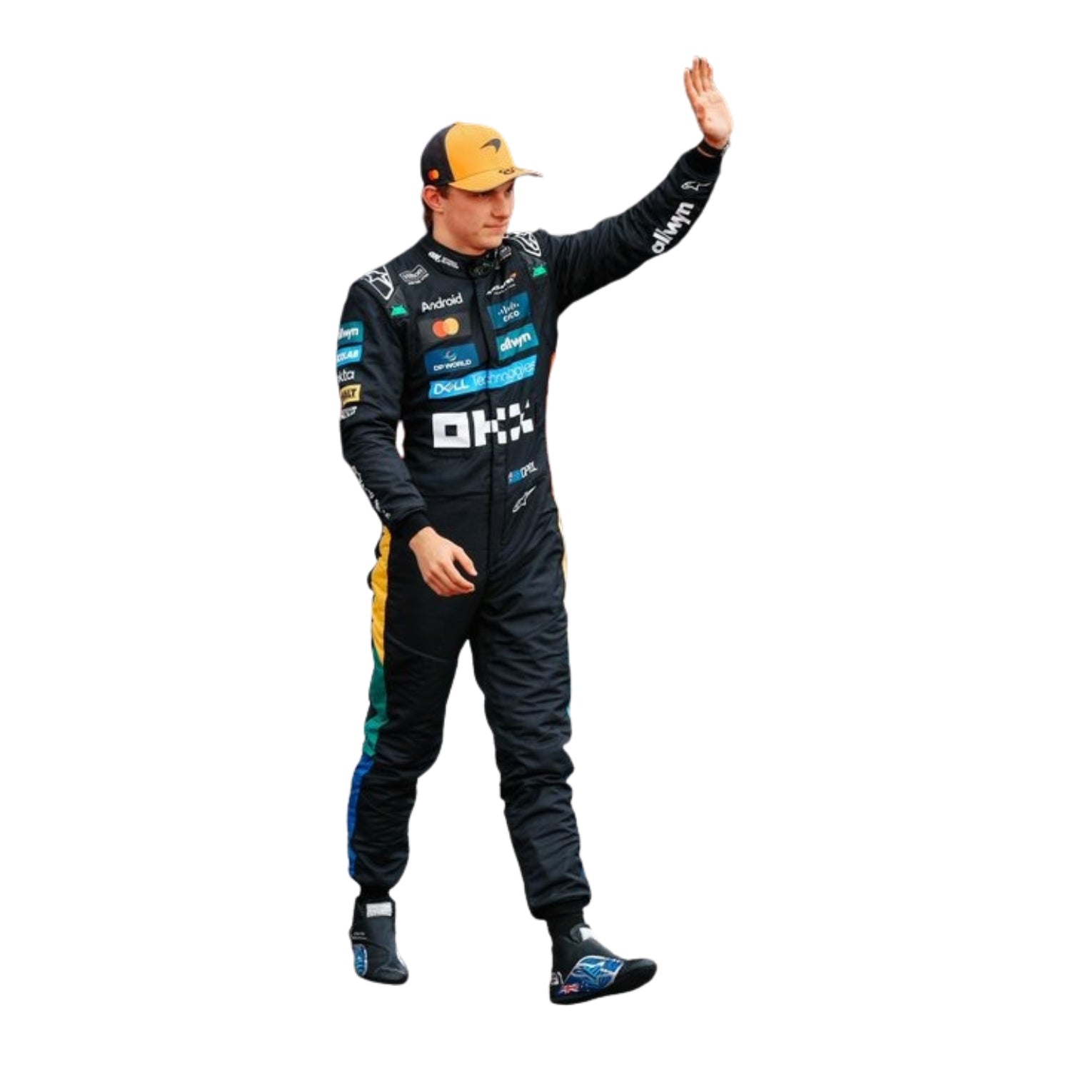 Oscar Piastri 2025 Silverstone British GP F1 Racing Suit | Brex International