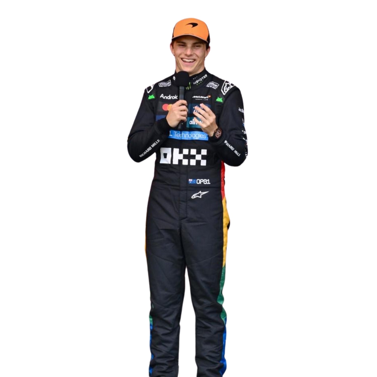 Oscar Piastri 2025 Silverstone British GP F1 Racing Suit | Brex International