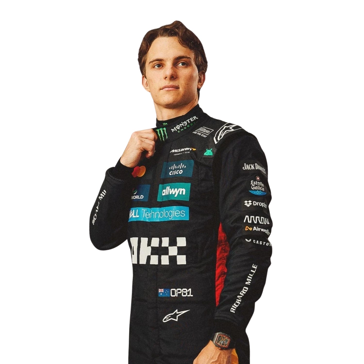 Oscar Piastri 2025 Silverstone British GP F1 Racing Suit | Brex International