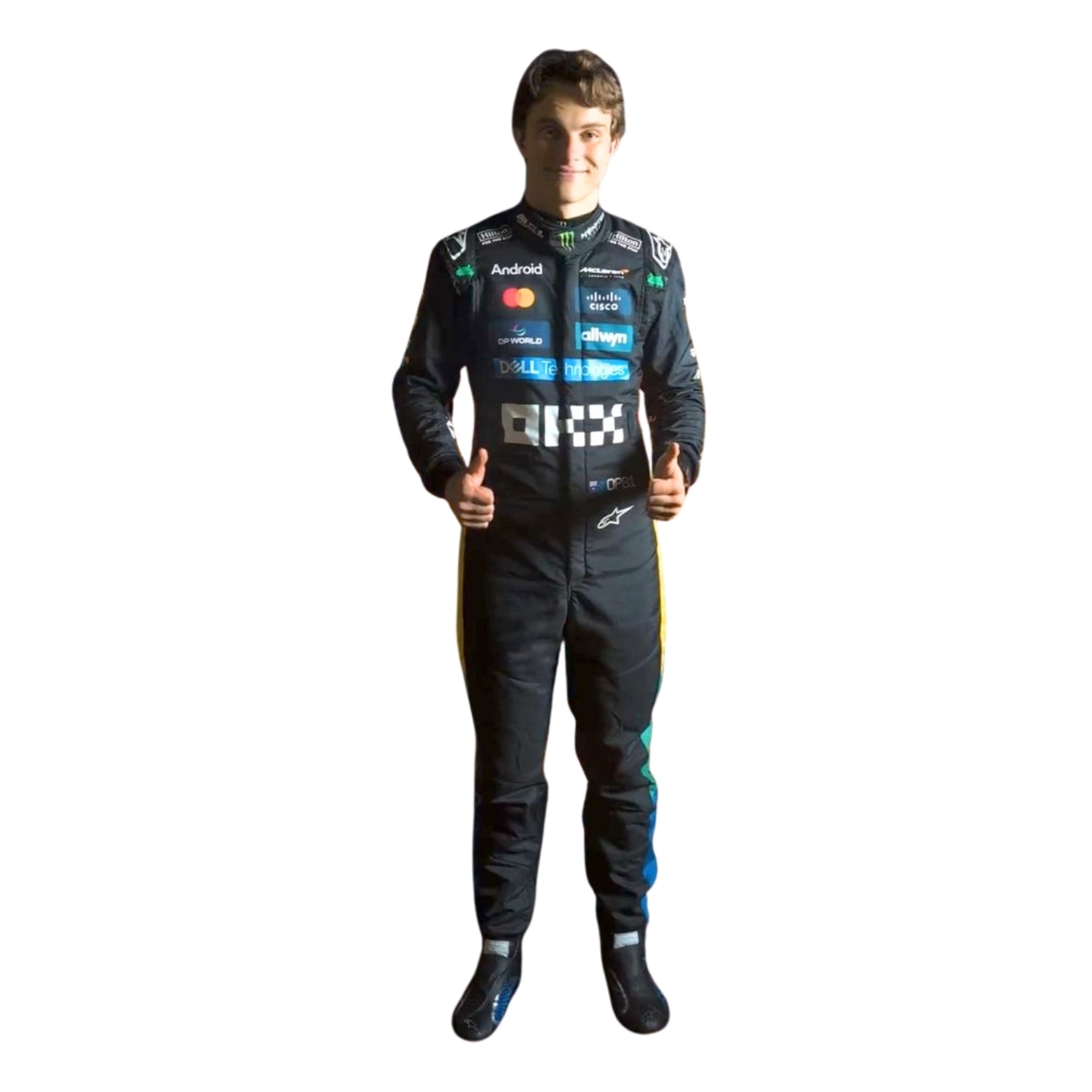 Oscar Piastri 2025 Silverstone British GP F1 Racing Suit | Brex International