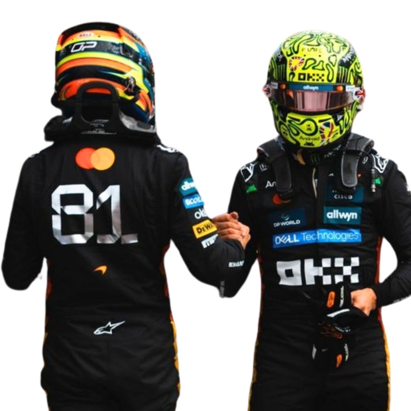 Oscar Piastri 2025 Silverstone British GP F1 Racing Suit | Brex International