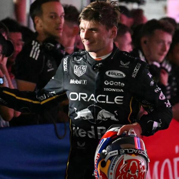 Premium Las Vegas GP Formula 1 racing jumpsuit with professional motorsport-inspired craftsmanship.