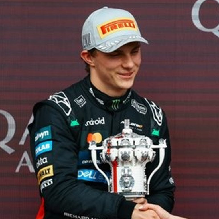 Premium Oscar Piastri British GP Formula 1 racing suit with authentic motorsport styling.