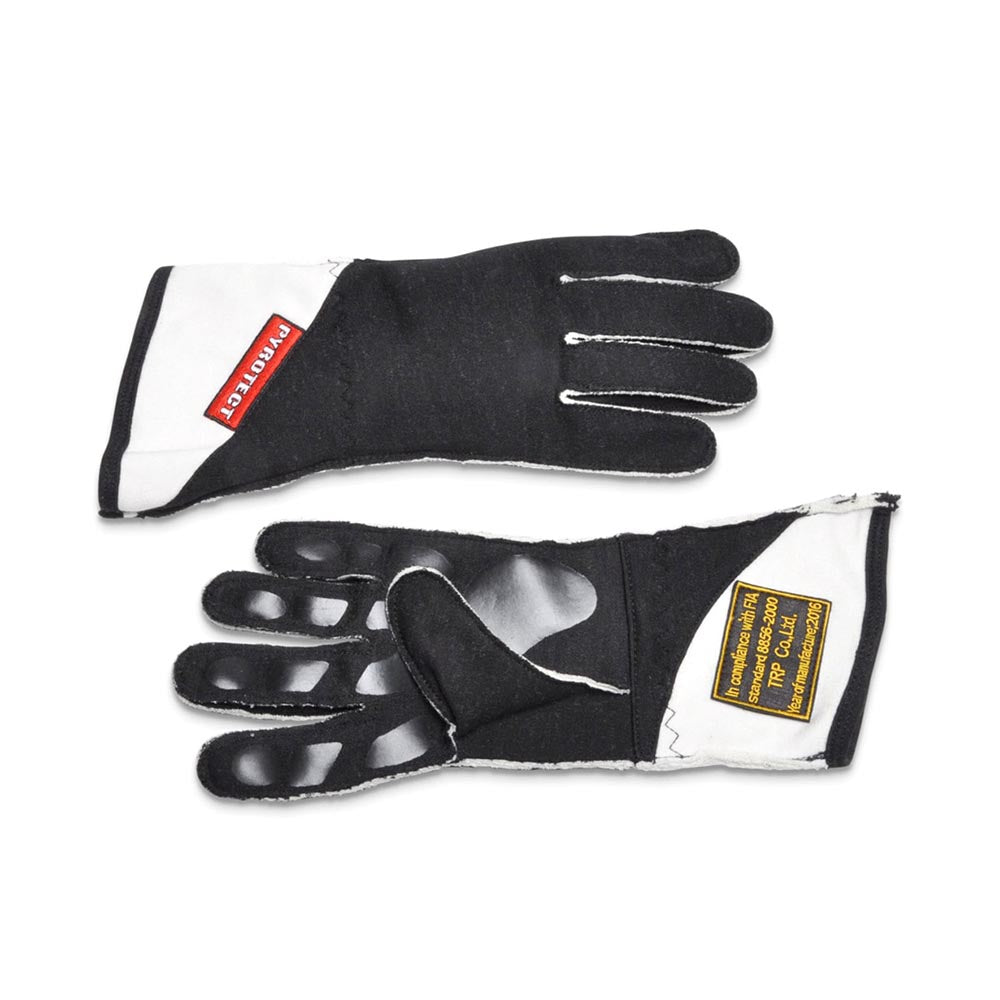 Pro One Reverse Stitch 2 Layer, Black Driving Gloves | Brex International