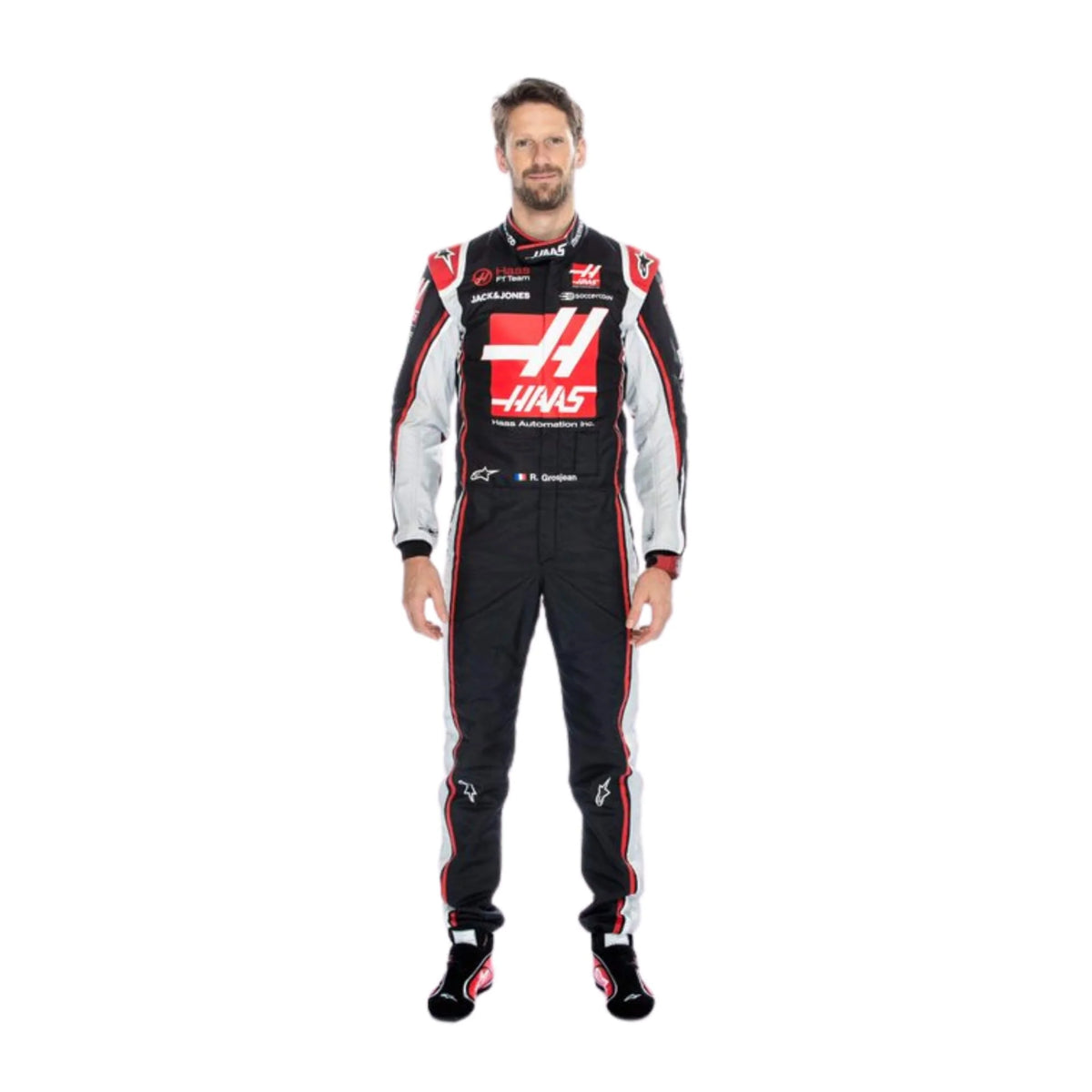 2020 Romain Grosjean Austrian GP F1 Racing Suit | Brex International