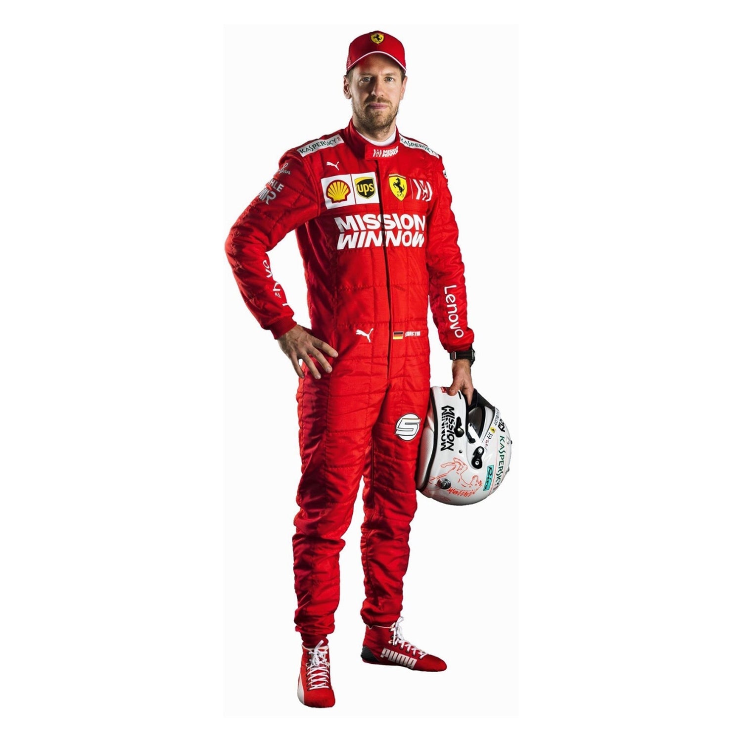 2019 Sebastian Vettel F1 Racing Suit | Brex International