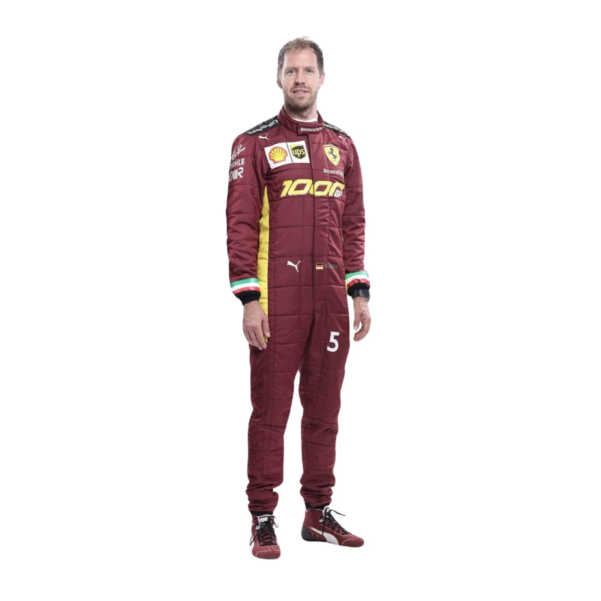 2020 Sebastian Vettel 1000 GP F1 Racing Suit | Brex International