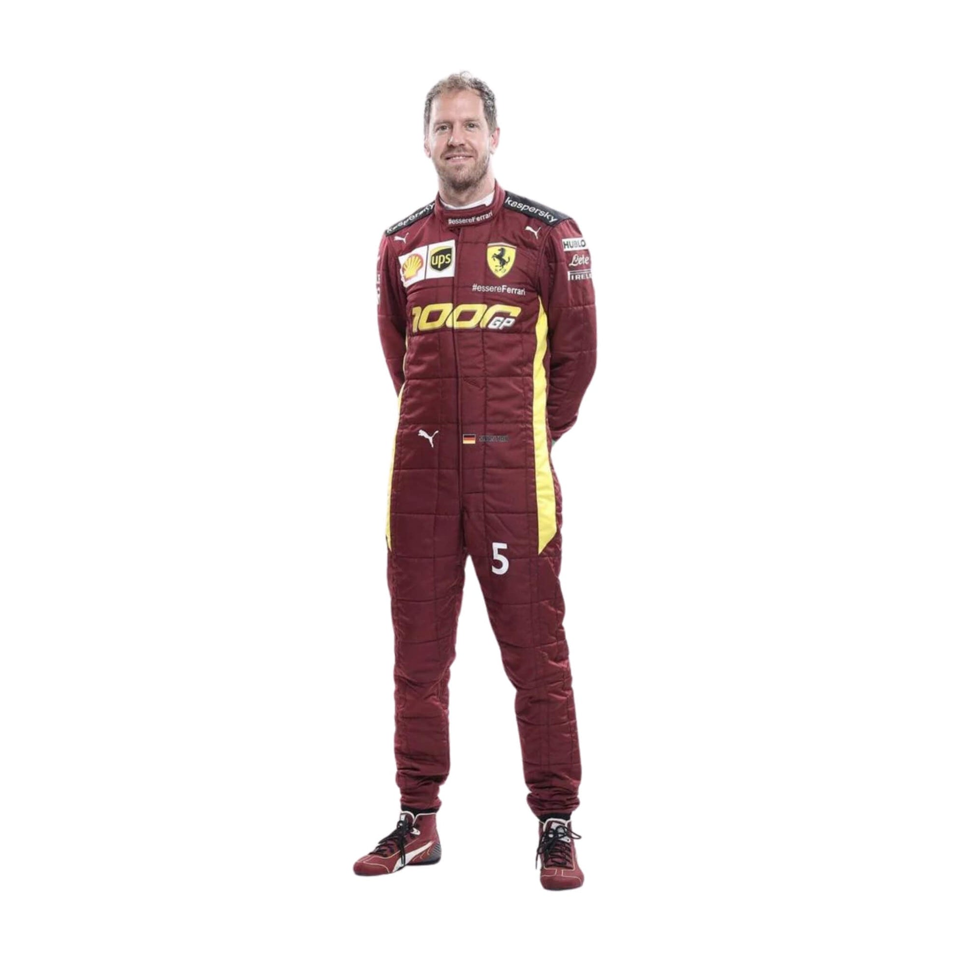 2020 Sebastian Vettel 1000 GP F1 Racing Suit | Brex International