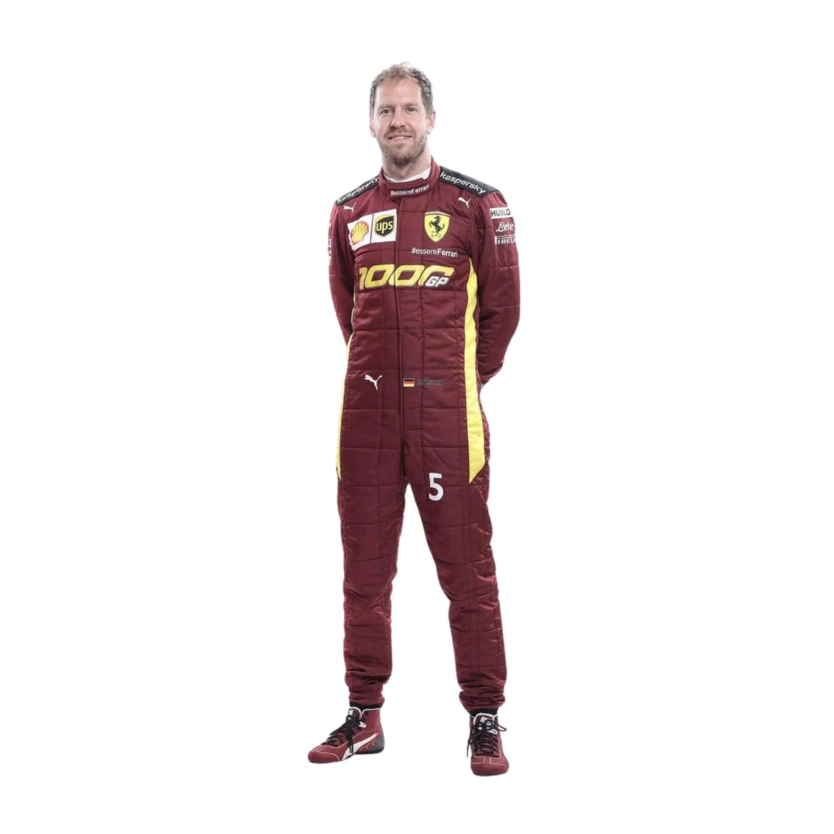 2020 Sebastian Vettel 1000 GP F1 Racing Suit | Brex International