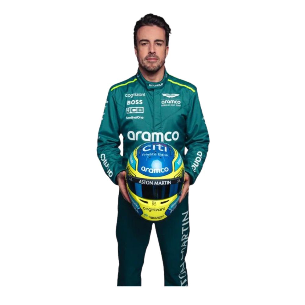 Formula 1 Racing Suit Fernando Alonso Aston Martin 2024 | Brex International