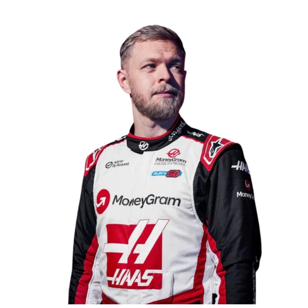 Formula 1 Racing Suit Kevin Magnussen Haas 2024 | Brex International