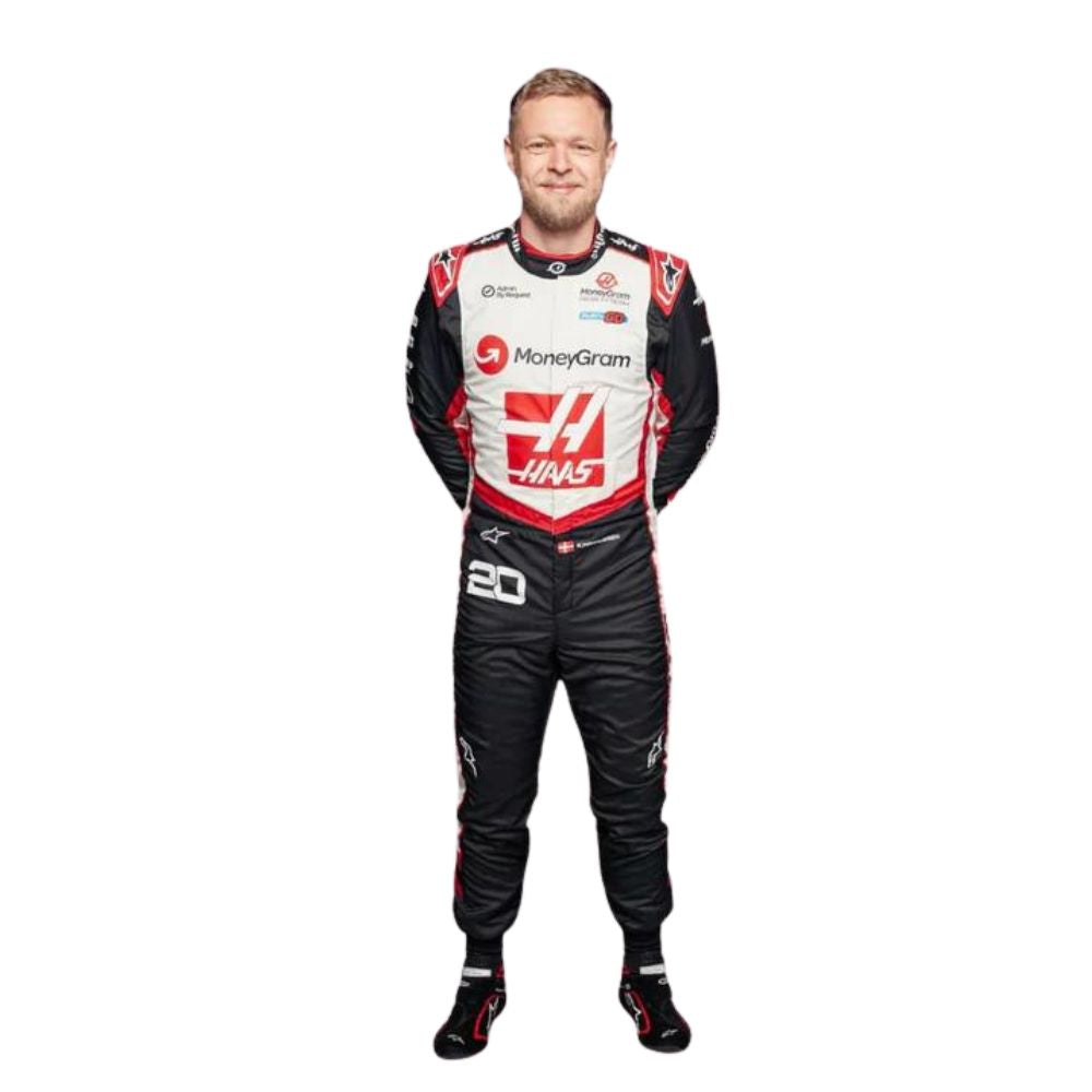 Formula 1 Racing Suit Kevin Magnussen Haas 2024 | Brex International