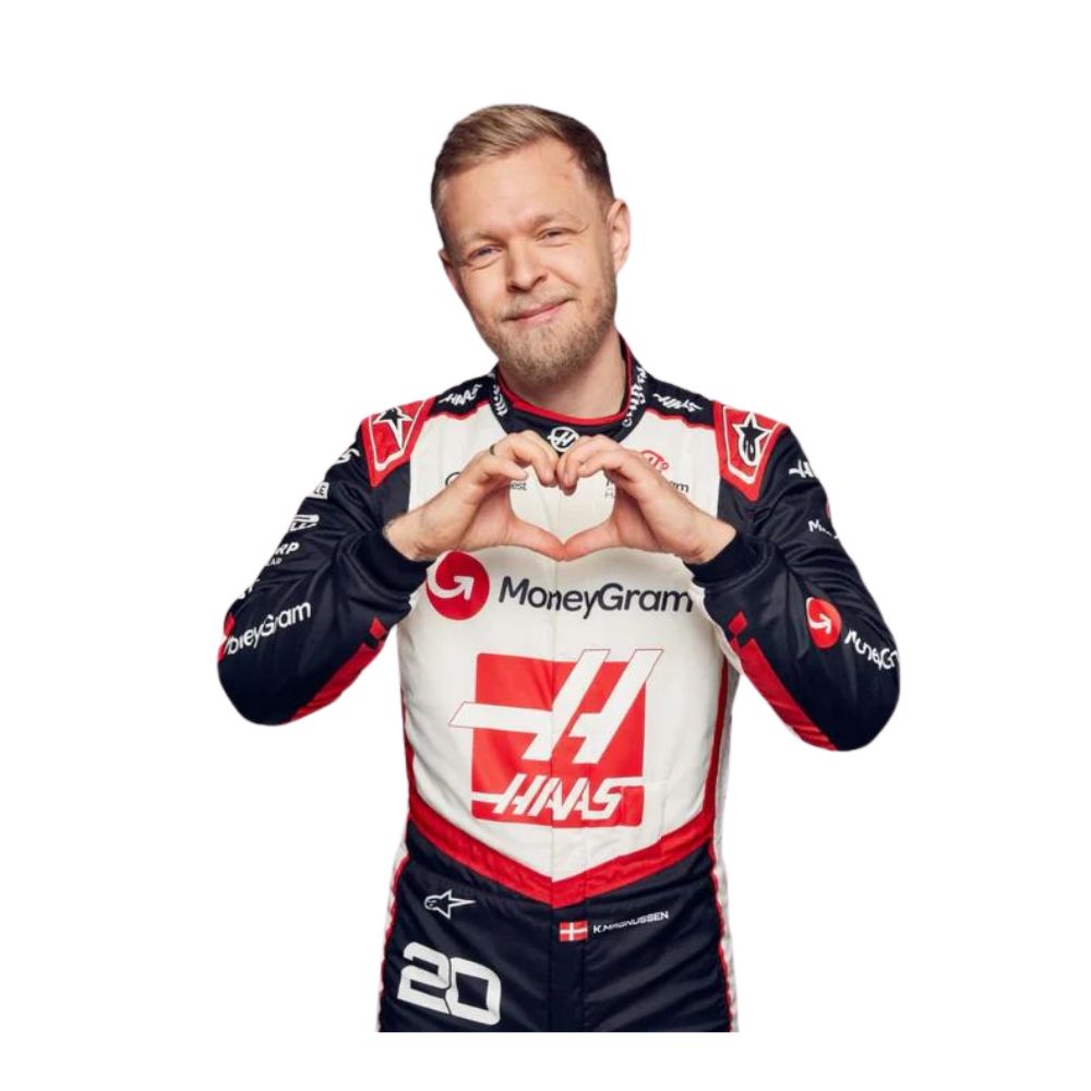 Formula 1 Racing Suit Kevin Magnussen Haas 2024 | Brex International