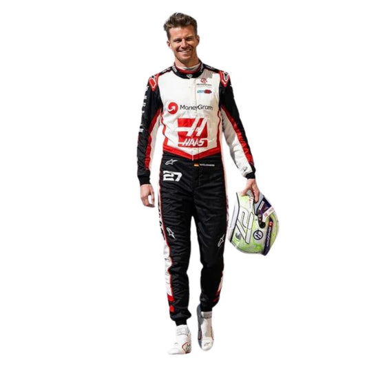 Formula 1 Racing Suit Nico Hulkenberg Haas 2024 | Brex International