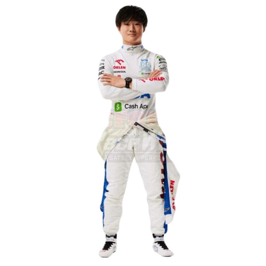 Formula 1 Racing Suit Yuki Tsunoda AlphaTauri 2024 | Brex International