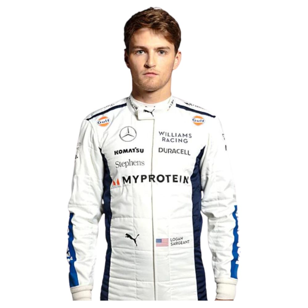 Formula 1 Racing Suit Logan Sargeant Williams 2024 | Brex International