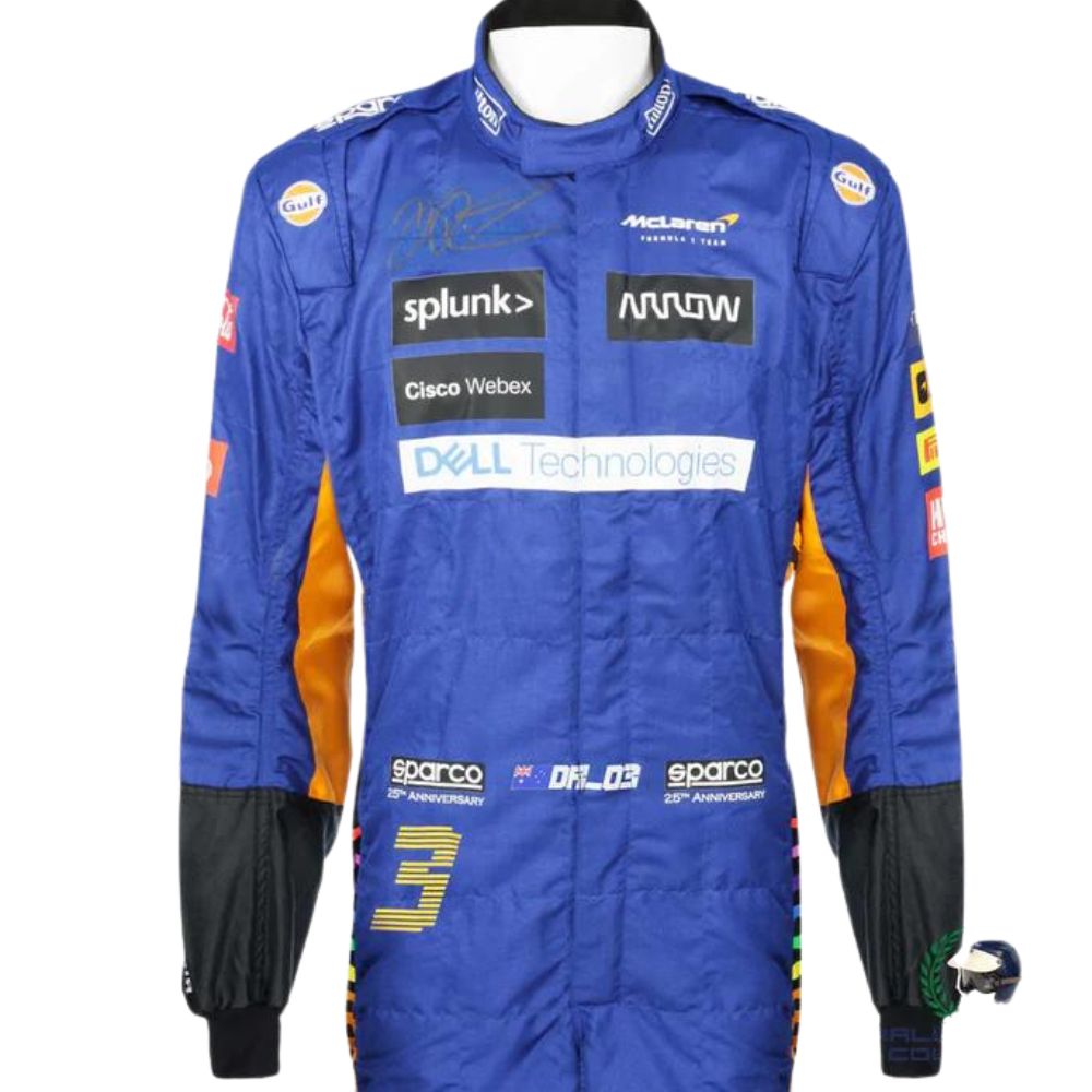 F1 Race Suit Daniel Ricciardo Mclaren 2021 | Brex International