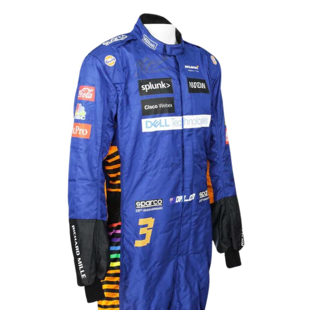 F1 Race Suit Daniel Ricciardo Mclaren 2021 | Brex International