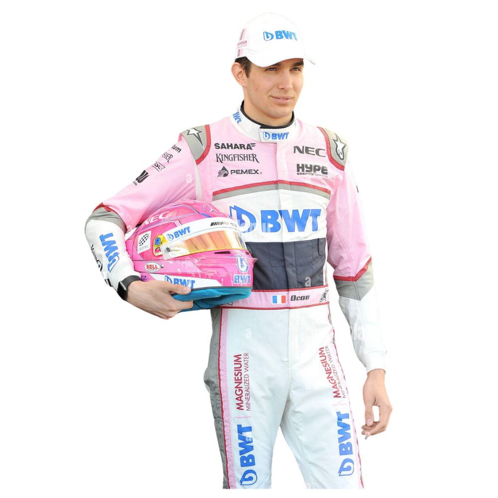 F1 Race Suit Replica Esteban Ocon Force India 2018 | Brex International