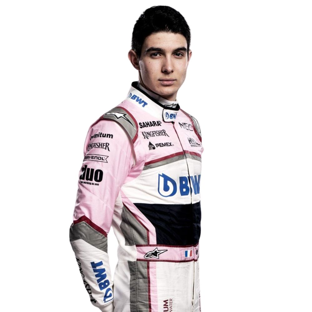 F1 Race Suit Replica Esteban Ocon Force India 2018 | Brex International