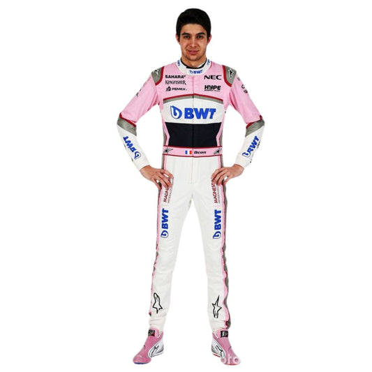 F1 Race Suit Replica Esteban Ocon Force India 2018 | Brex International