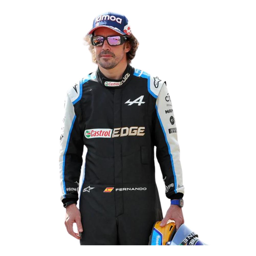 F1 Race Suit Fernando Alonso Alpine 2021 | Brex International