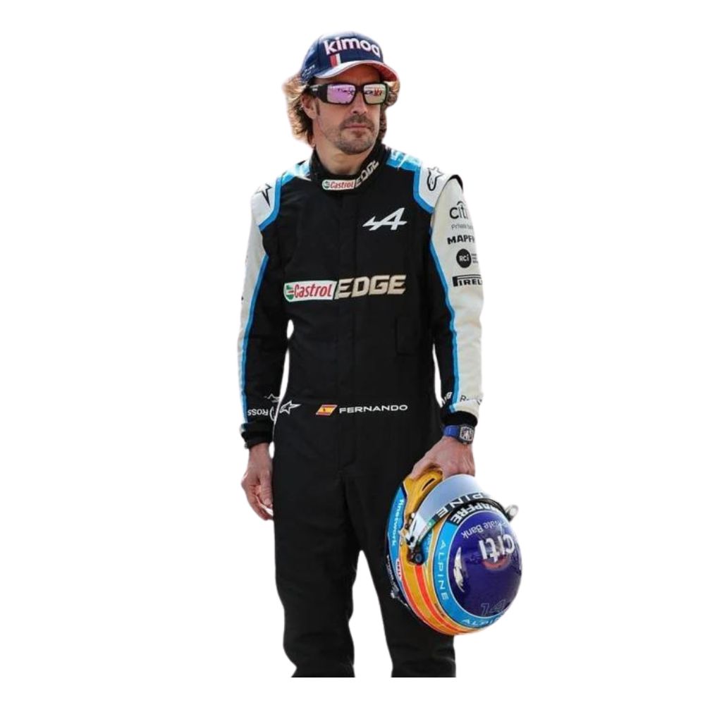 F1 Race Suit Fernando Alonso Alpine 2021 | Brex International
