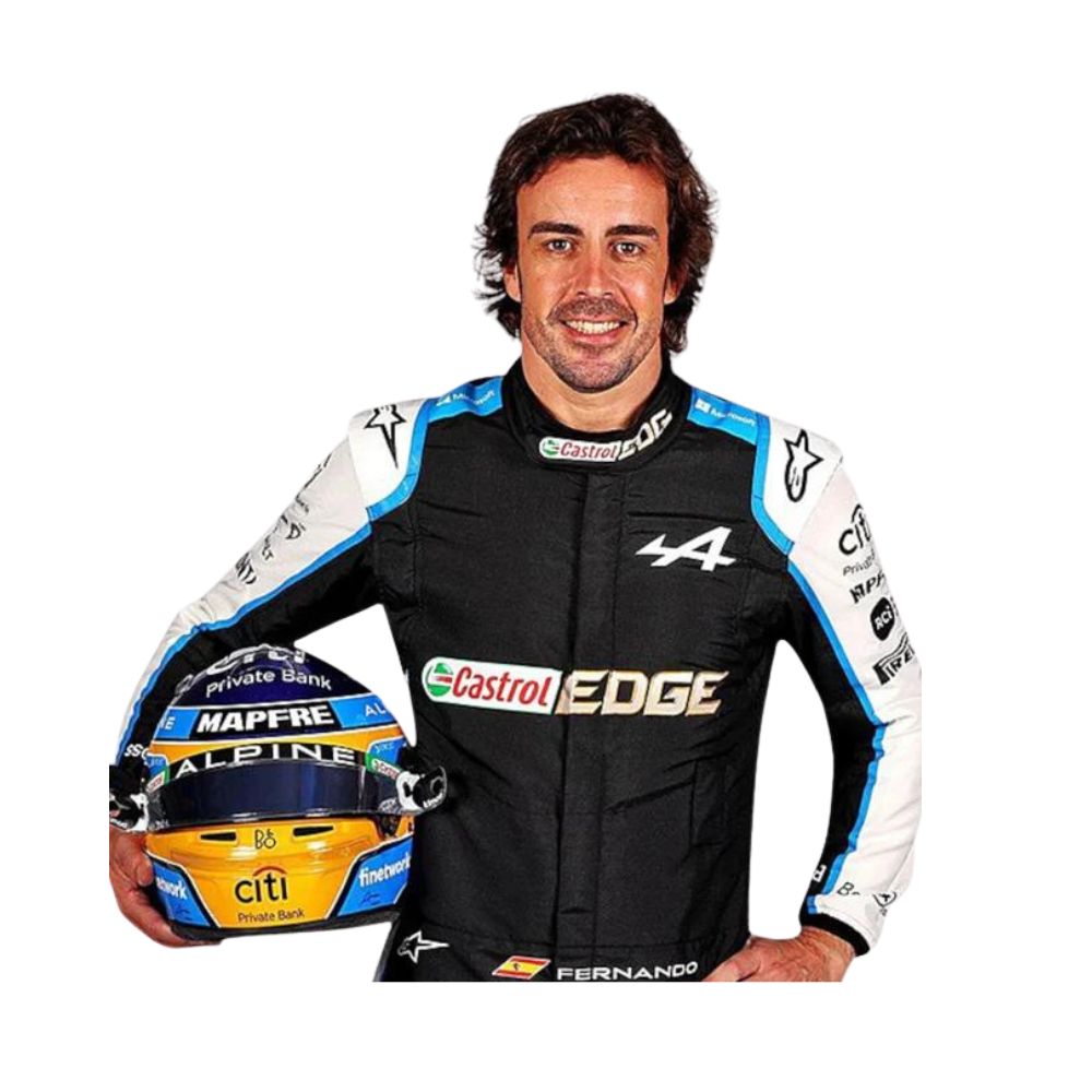 F1 Race Suit Fernando Alonso Alpine 2021 | Brex International