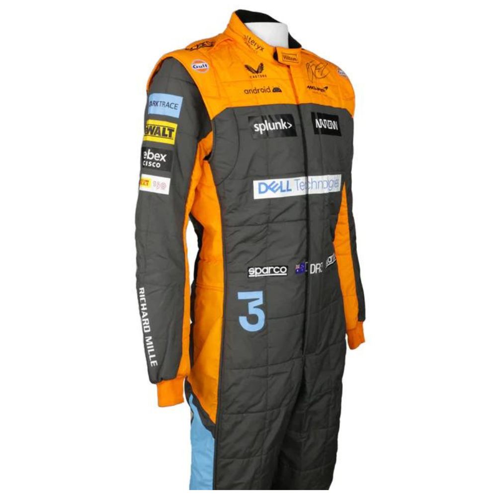 F1 Suit Replica Daniel Ricciardo Mclaren 2022 | Brex International