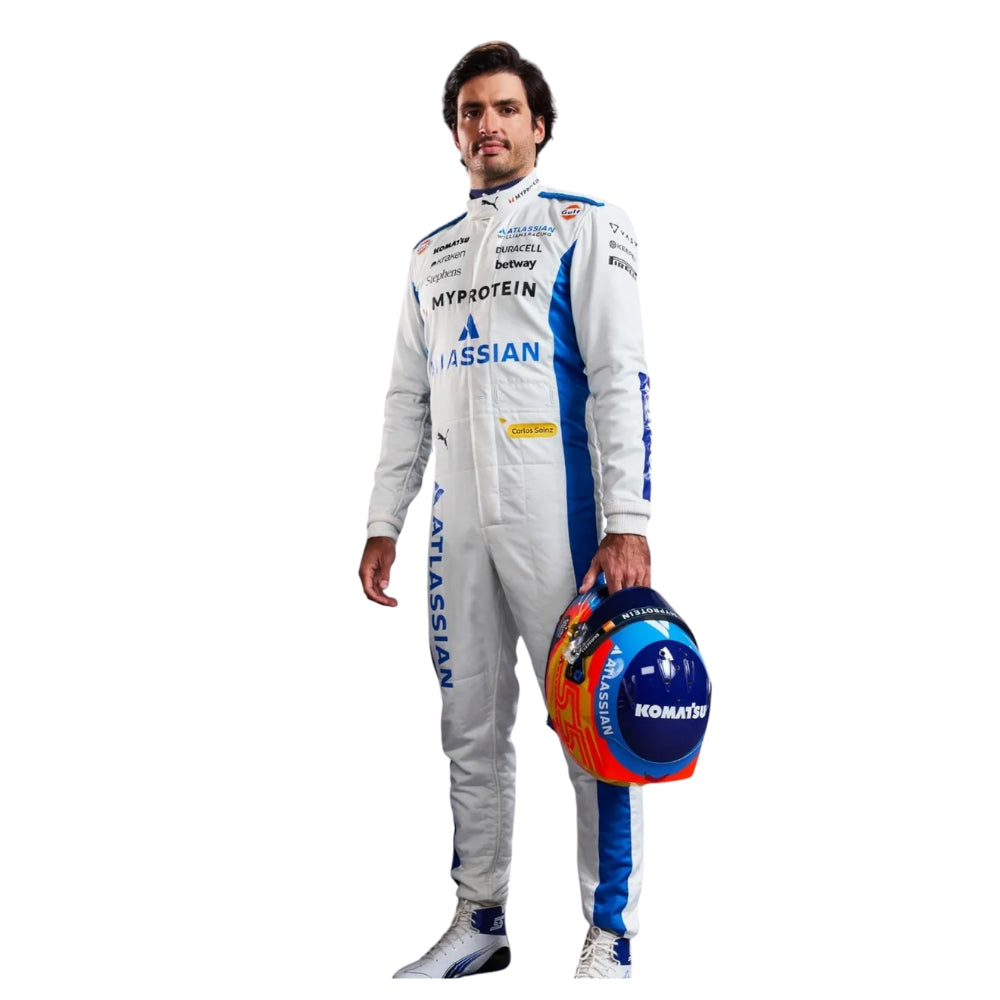 Carlos Sainz Williams F1 Team Racing Suit 2025 | Brex International